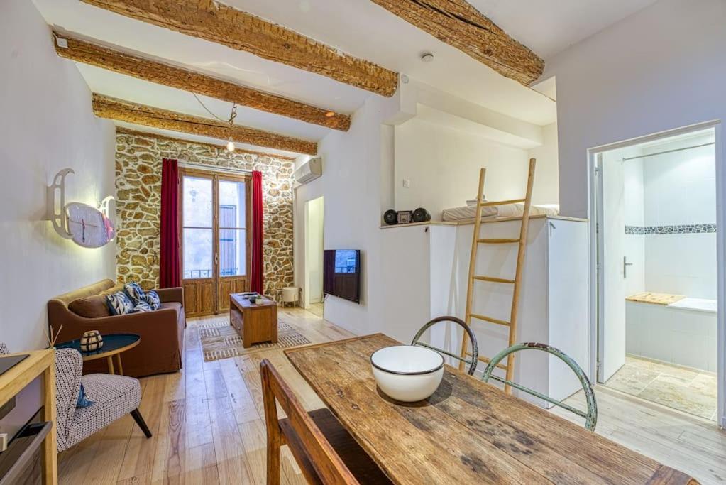 New - 1 Bed Apt Central Antibes Exterior photo
